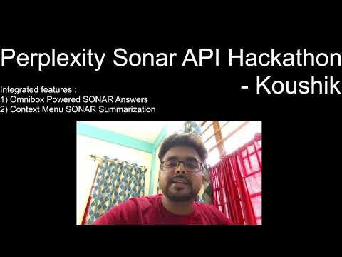 Sonar AI Browser Demo