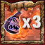 Achievement badge icon