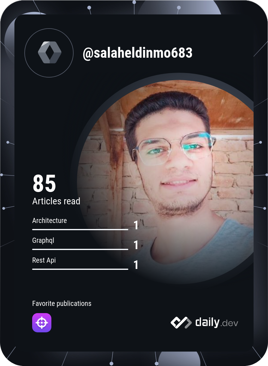 Salah's Dev Card