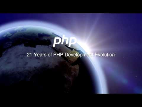 PHP Development History Visualization