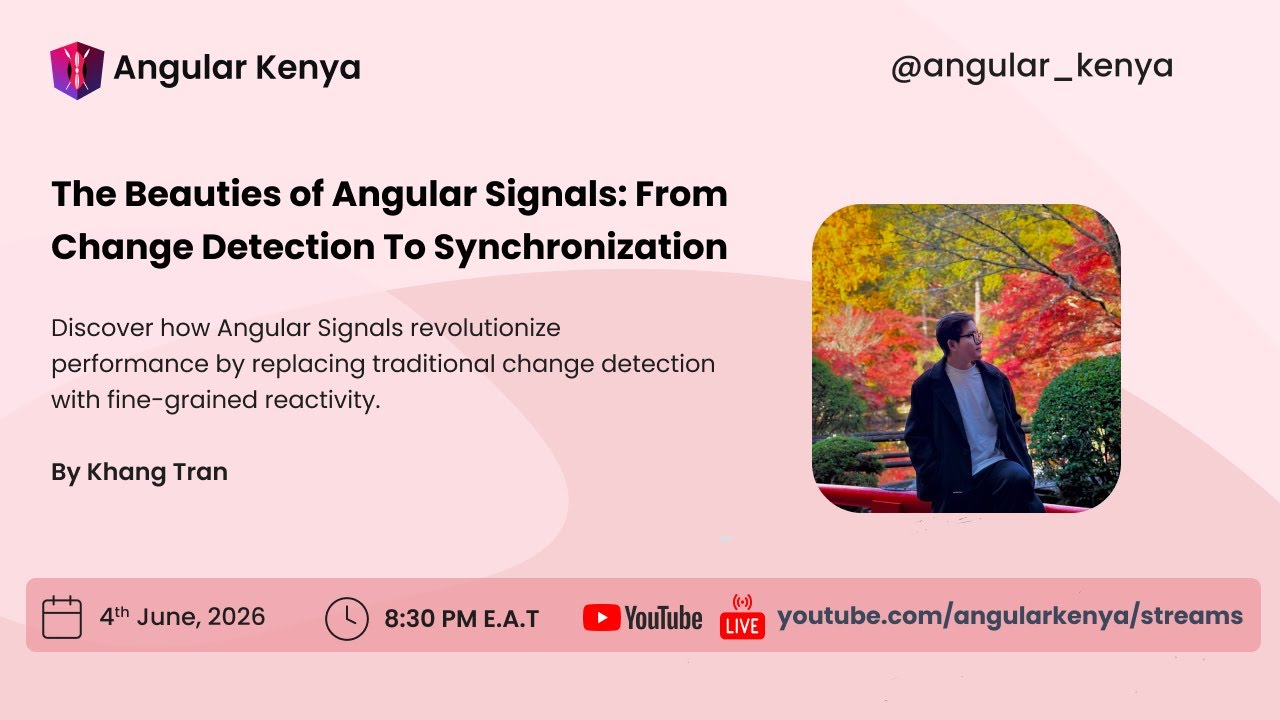 Watch The Beauties of Angular Signals on YouTube