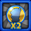 Achievement badge icon