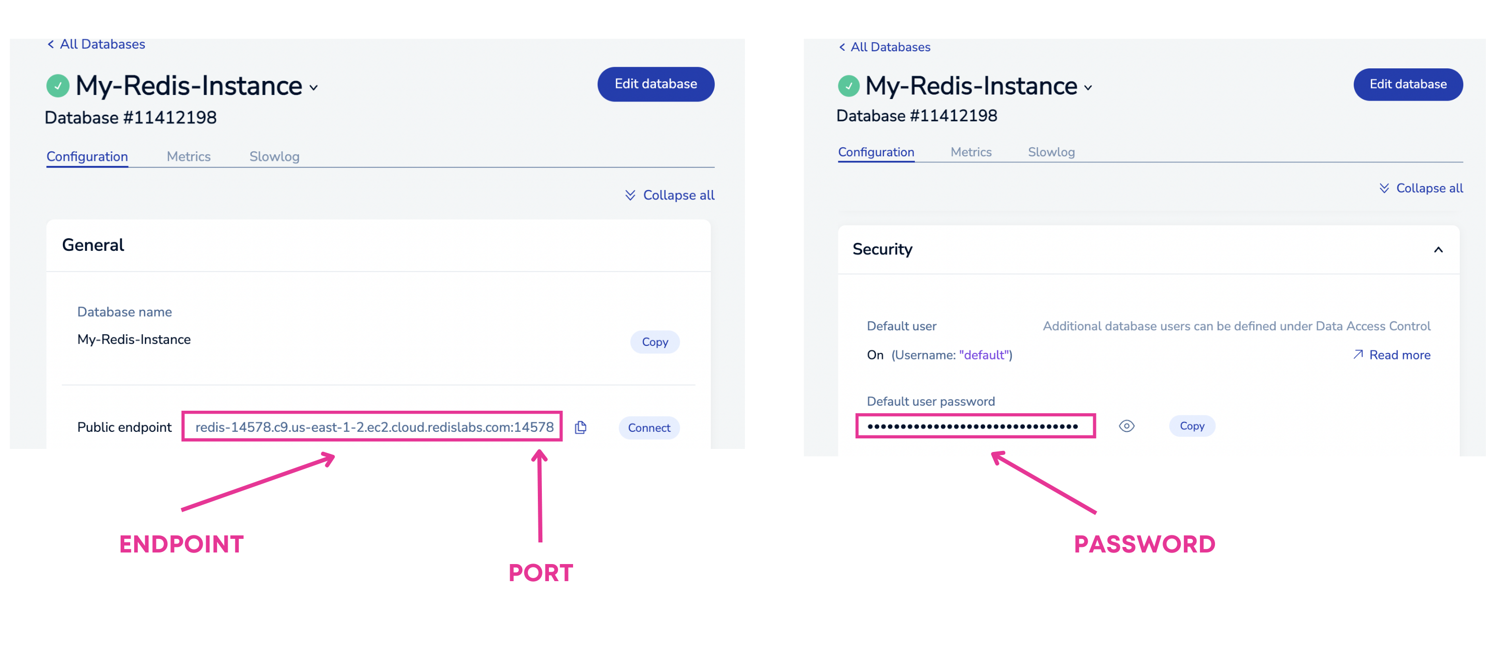 redis instance