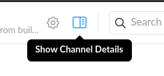Show Channel Details