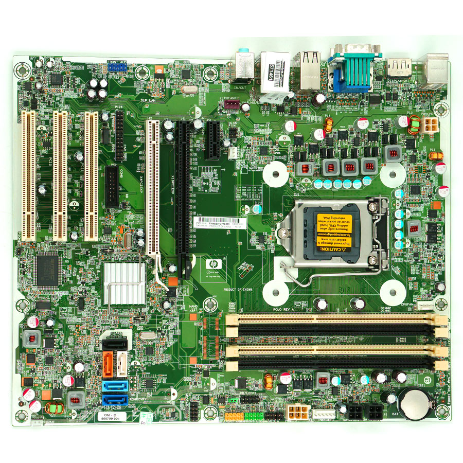 HP 505799-001 531990-001 505800-000 motherboard Compaq 8100 8180 Elite Q57  LGA1156