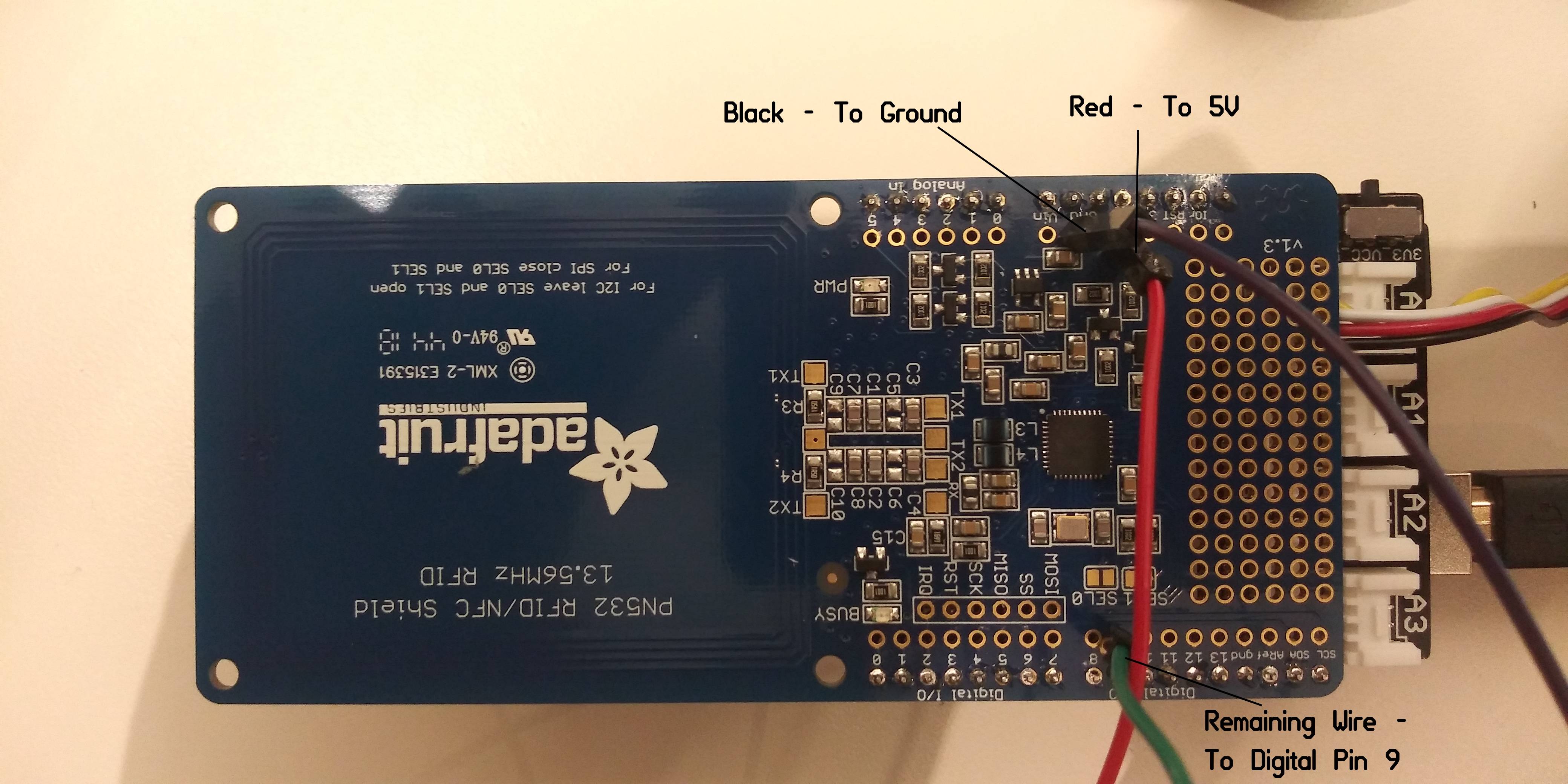 Pinout for servo motor