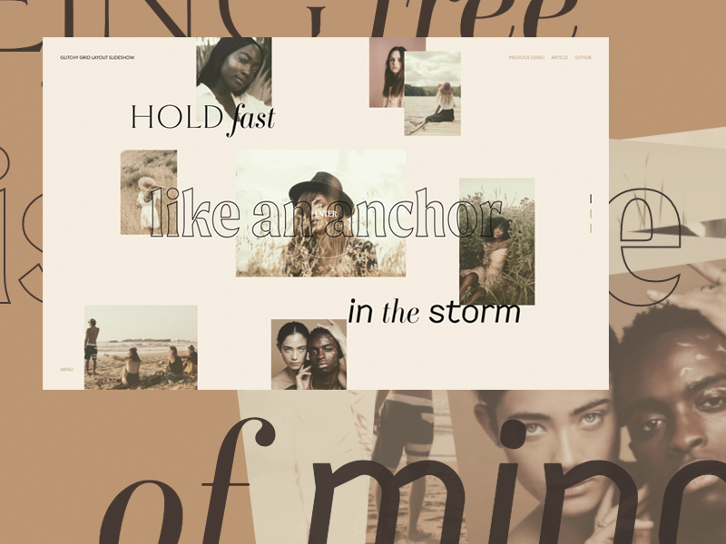 GitHub - codrops/GlitchyGrid: An experimental grid layout slideshow ...