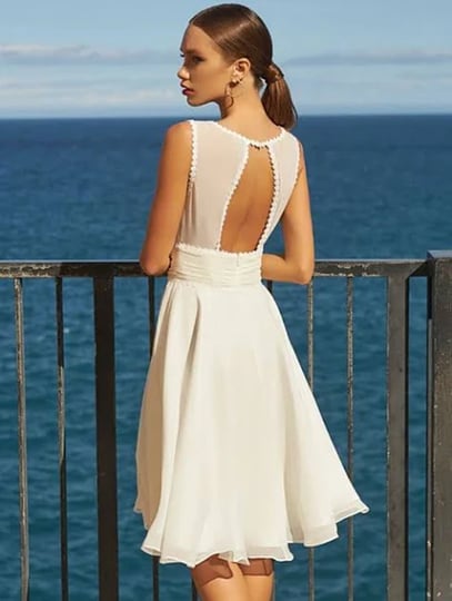 a-line-v-neck-knee-length-chiffon-short-wedding-dresses-with-back-hole-missacc-1