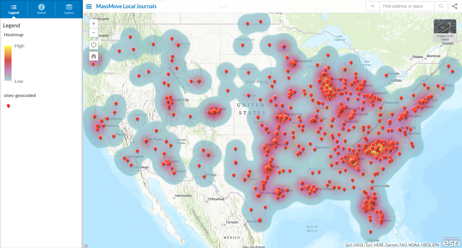 Interactive Heat Map