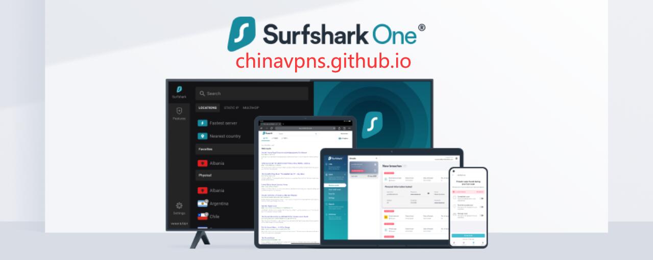 Surfshark Banner：科学上网，中国VPN推荐