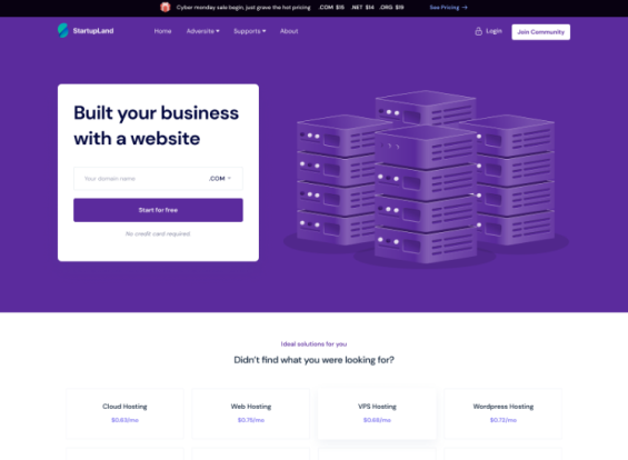GitHub - Startup-Landing/Startup-Landing: Collection of free top of the ...