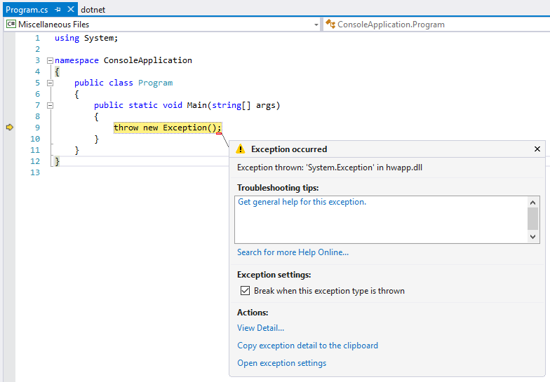 Debugging with Debugger Type: Auto does not work with .Net Core · Issue ...
