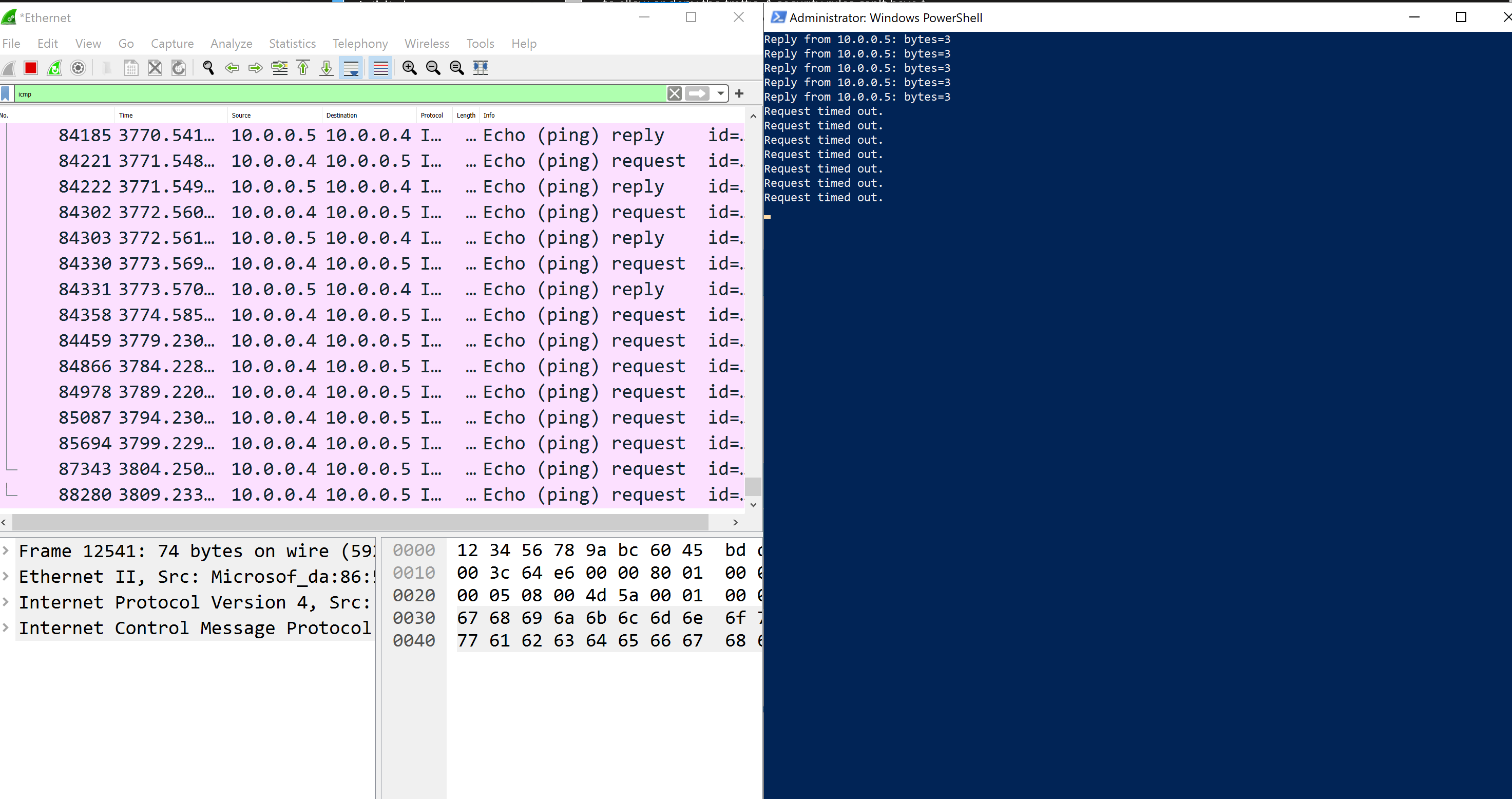 icmp traffic deny