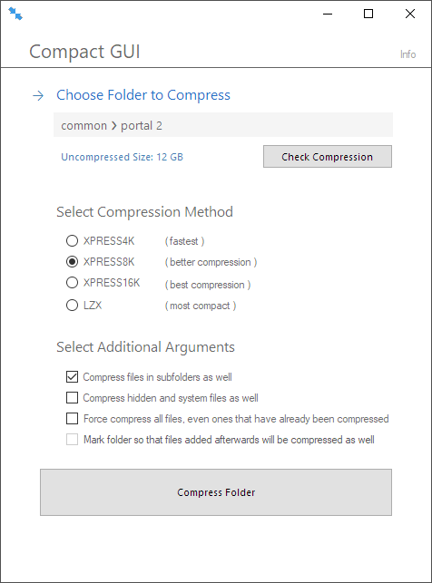 compactGUI