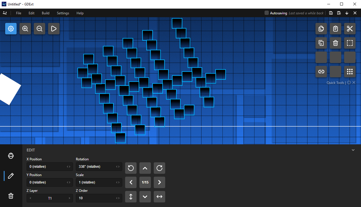 Static object rotation