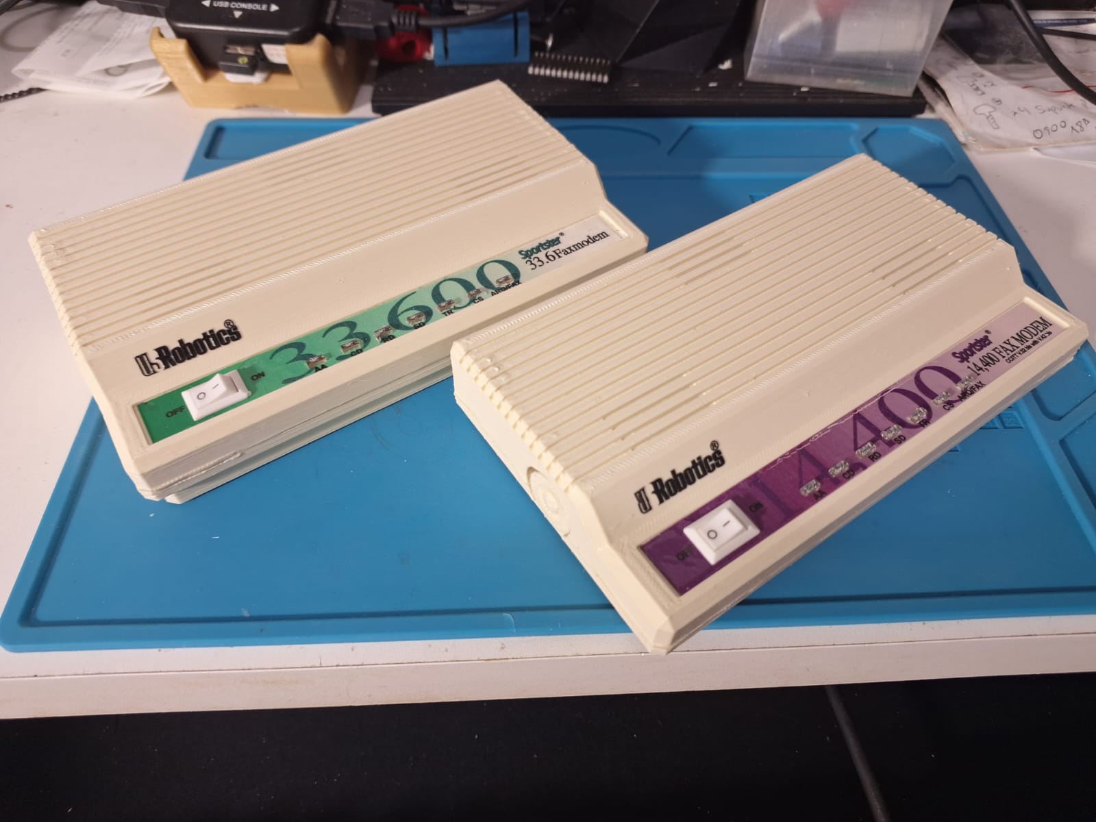 Modem USRobotics retro com WiFI