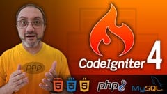 CodeIgniter 4 Júnior a Mestre Com Projetos Web