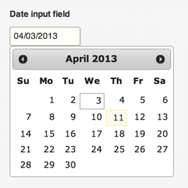 Date Field