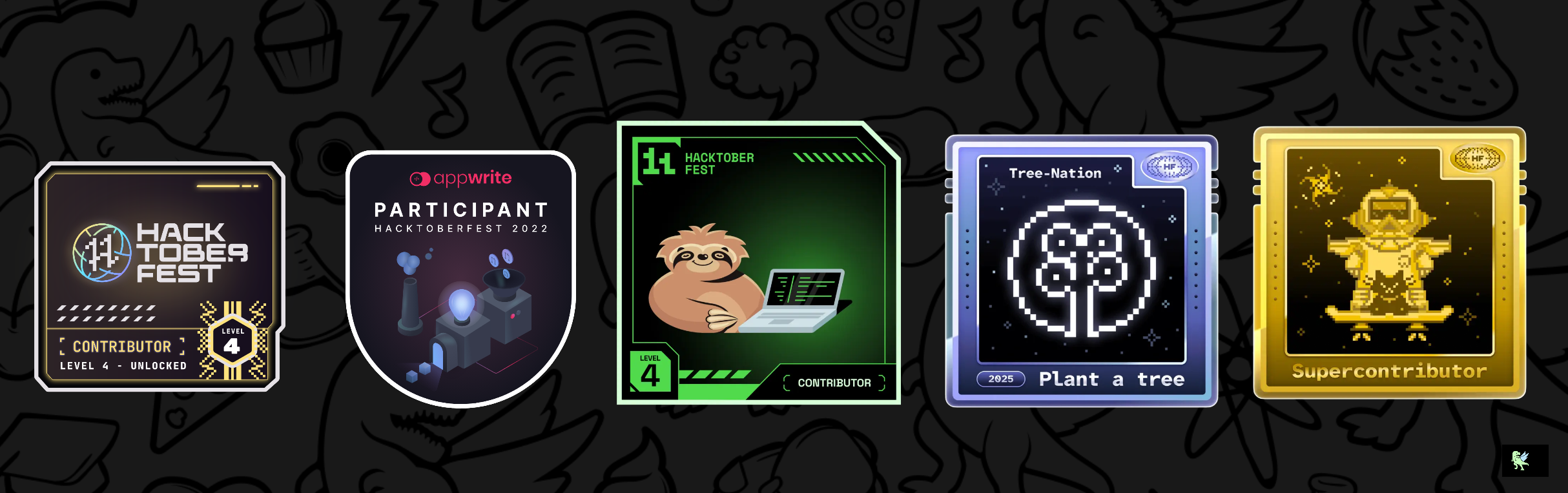 @josephmathai_10's Holopin badges