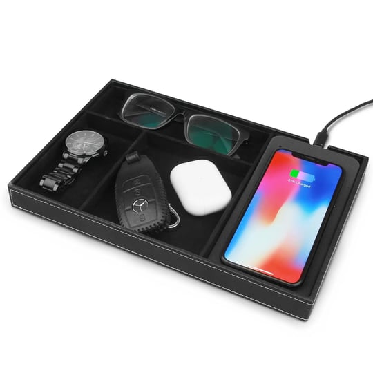 topmade-valet-tray-nightstand-organizer-with-wireless-charging-pad-key-tray-edc-dump-catchall-trays--1