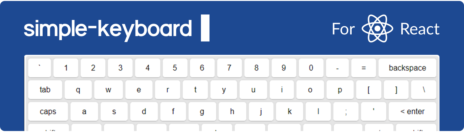 simple-keyboard: Javscript Virtual Keyboard