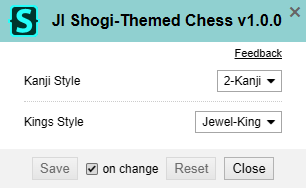 JI Shogi-Themed Chess stylus setting LuffyKudo