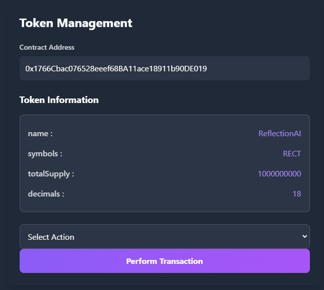 Token Management