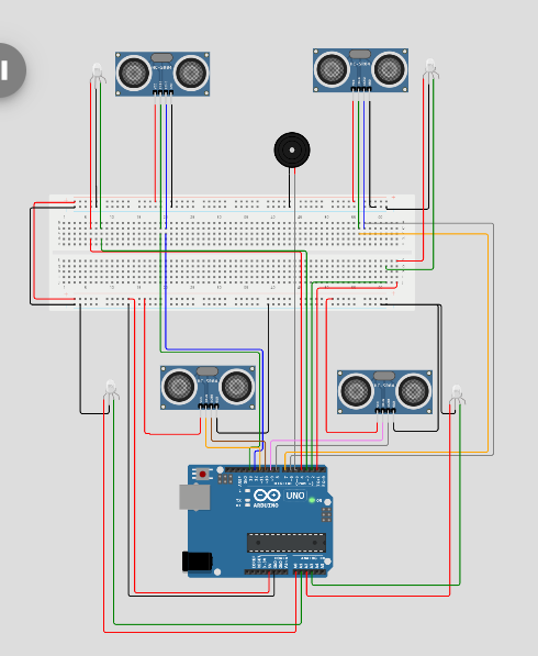 GitHub - RameshRukshan/Parking-Assistance-System-with-Ultrasonic-Sensor ...
