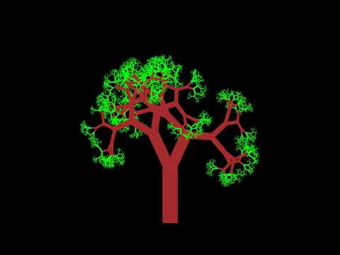 Random Fractal Trees