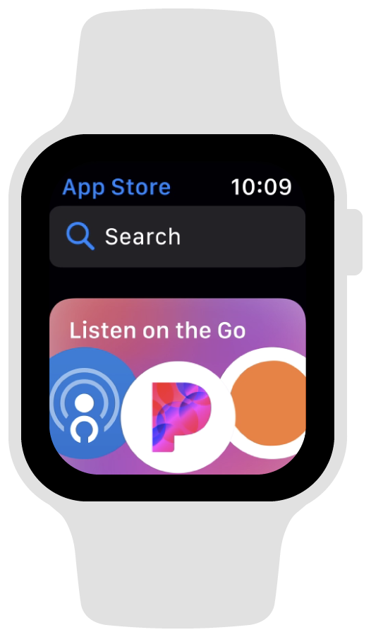 Appstore on Apple Watch