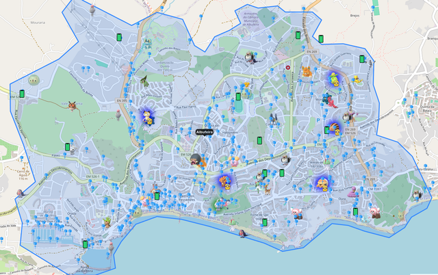 Reactmap Sample Area