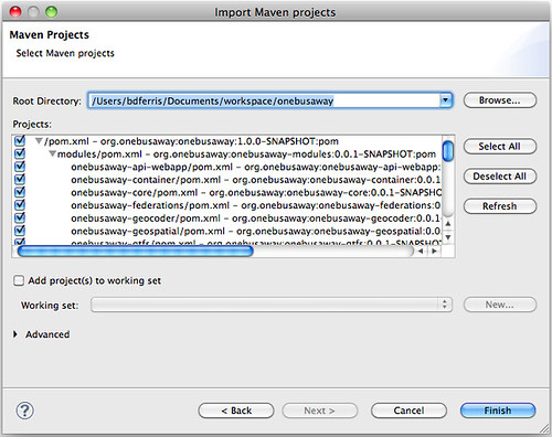 Maven Project Import