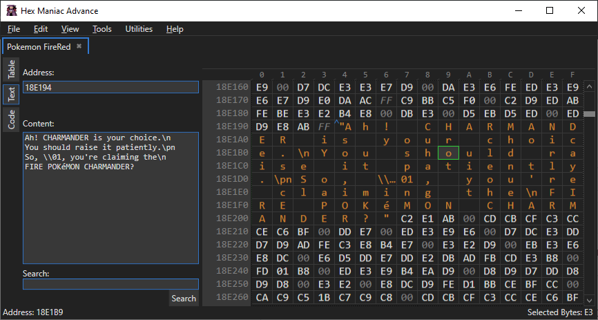 Example Data Format