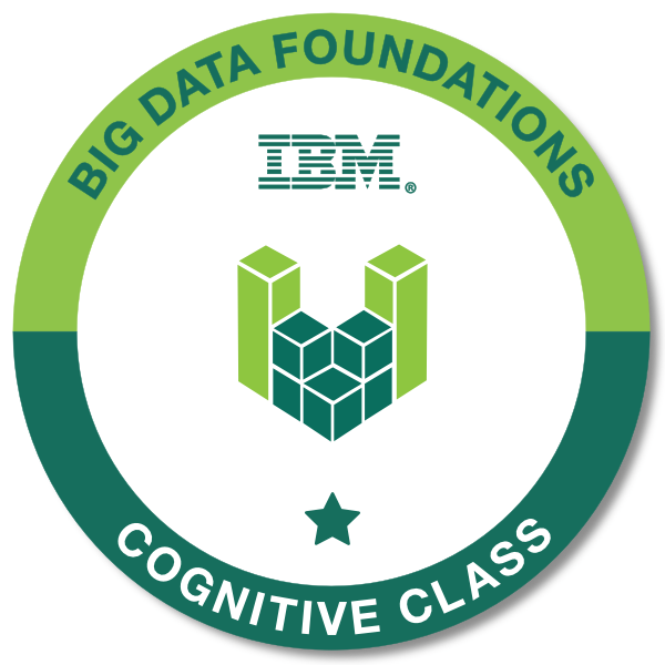 Big Data Foundations Badge from IBM earned by Bimal Parajuli.