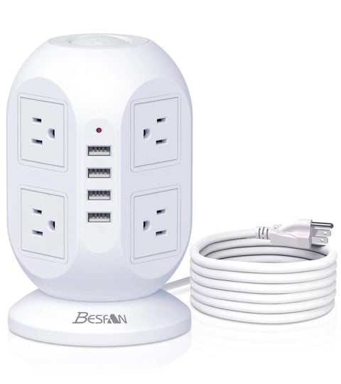 power-strip-tower-with-usb-ports-besfan-surge-protector-tower-with-8-ac-outlets-4-usb-chargers-multi-1