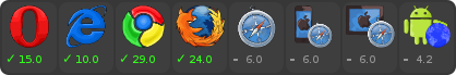 Browser support