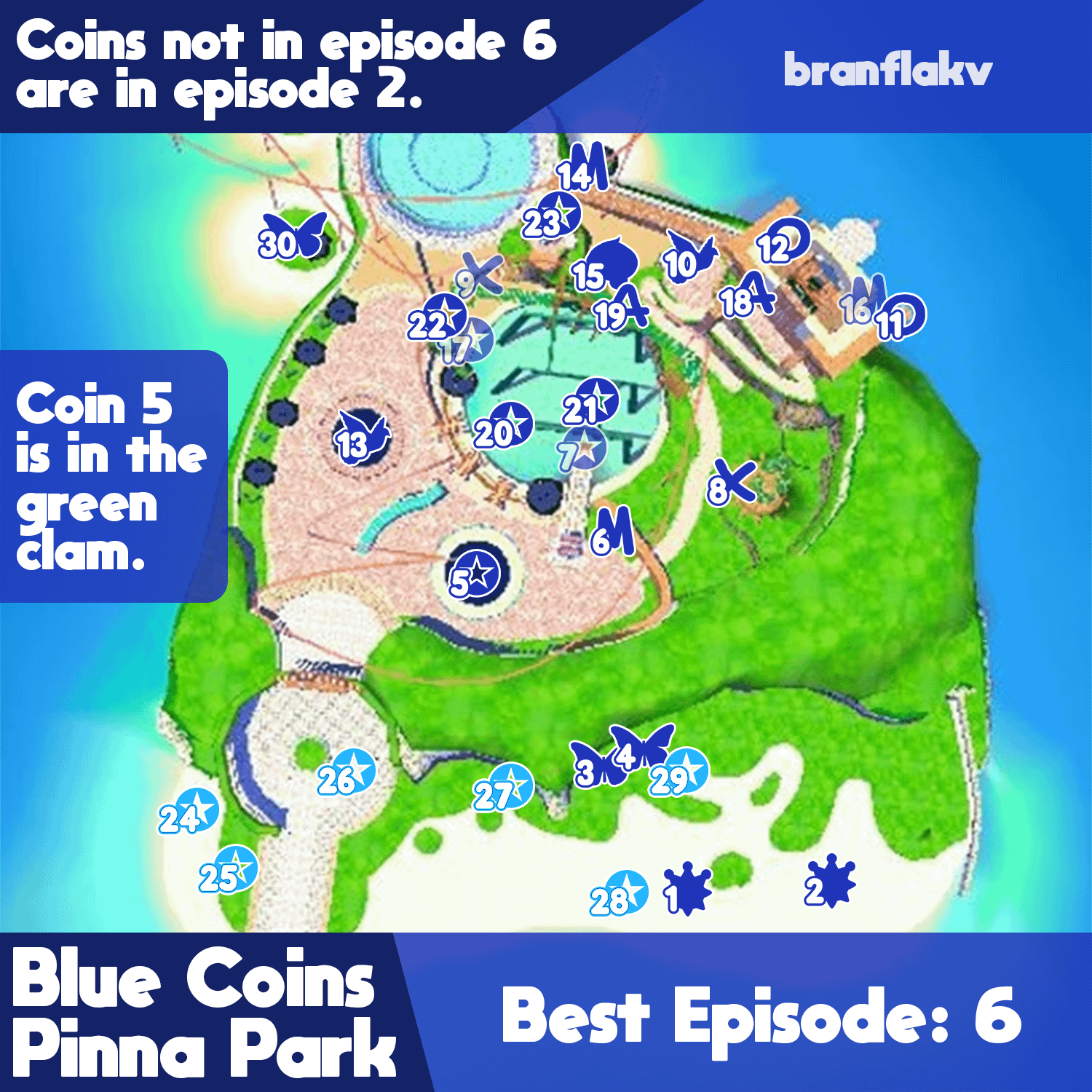 Blue Coin Map