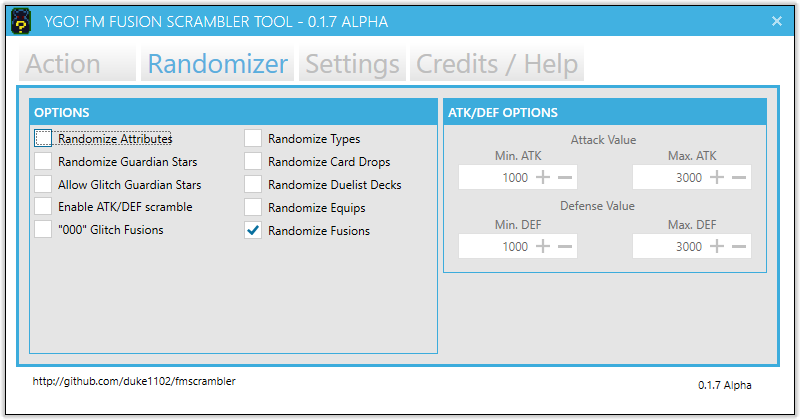 fmscrambler settings