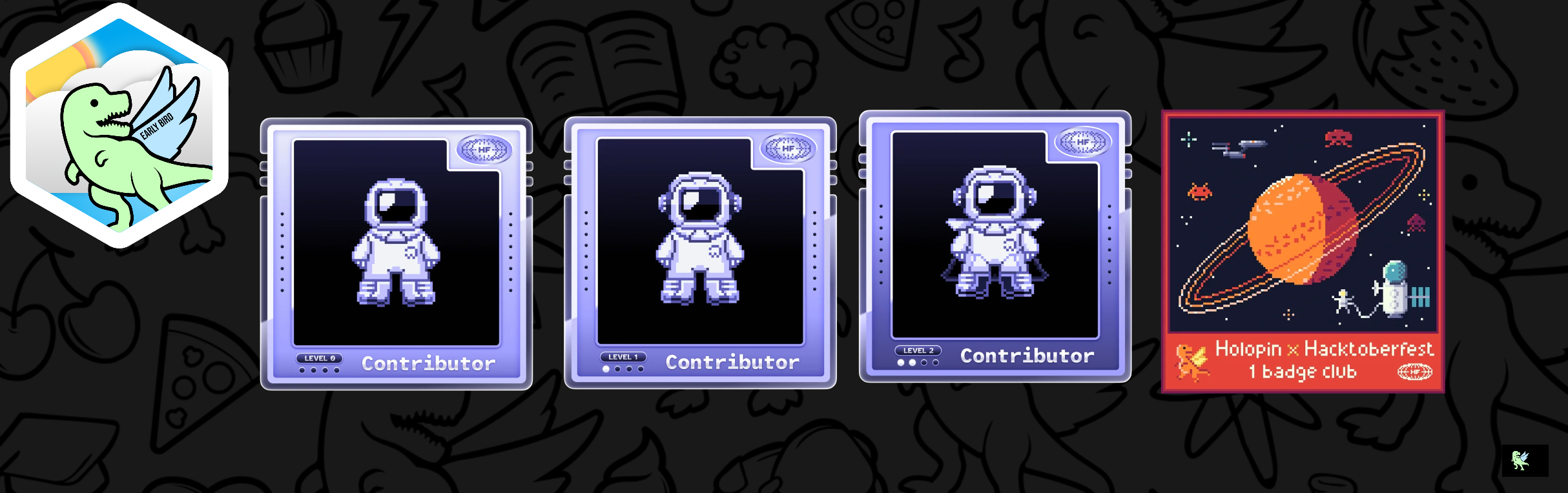 An image of @acgovardhan's Holopin badges, which is a link to view their full Holopin profile