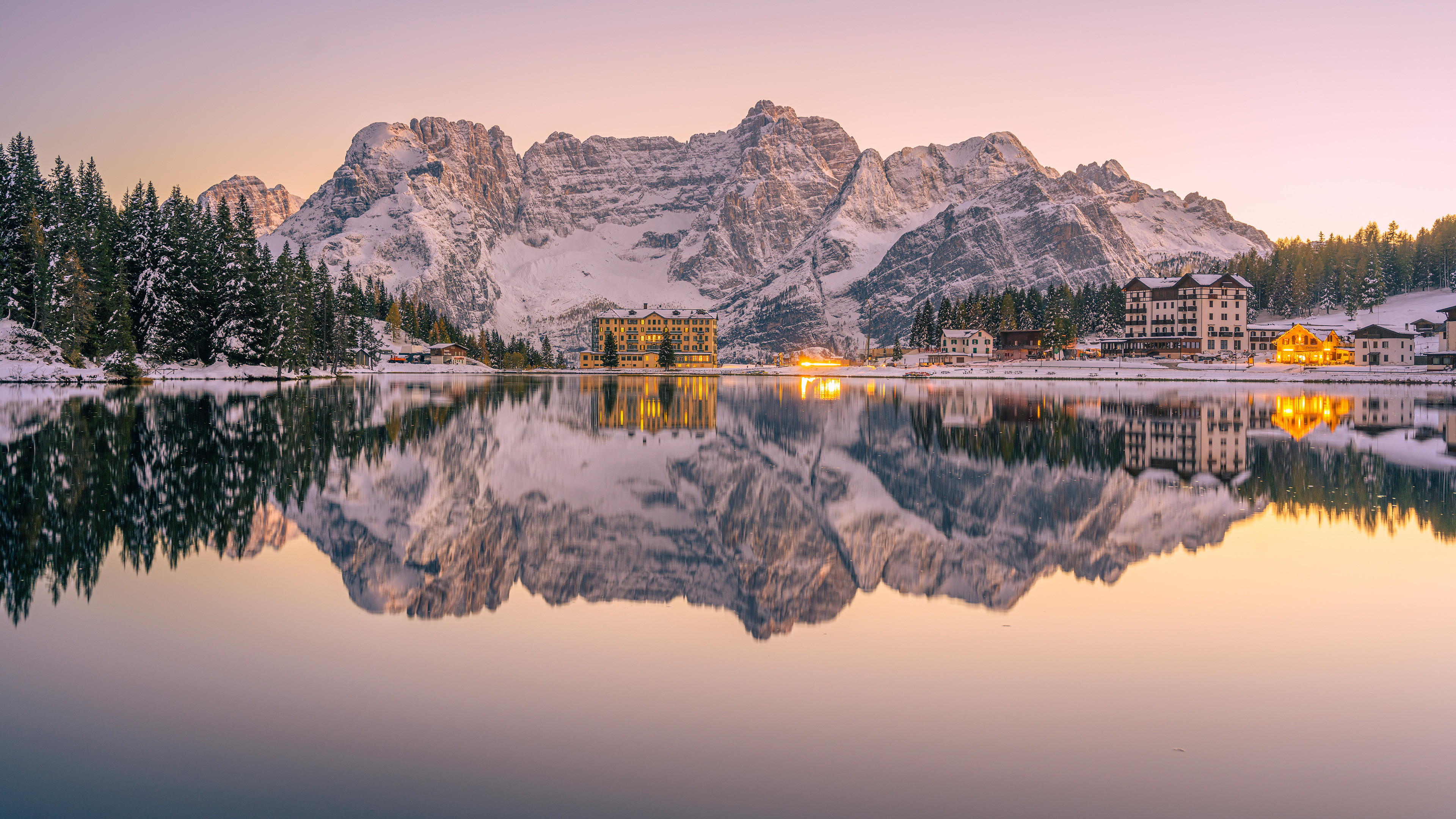 Lake Misurina, Dolomites, Italy