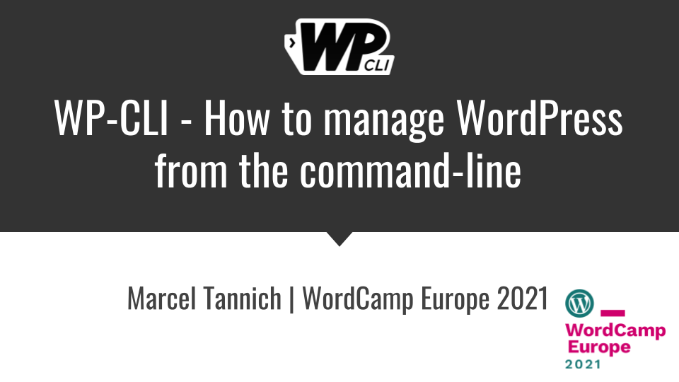 WP-CLI - How to manage WordPress from the command-line