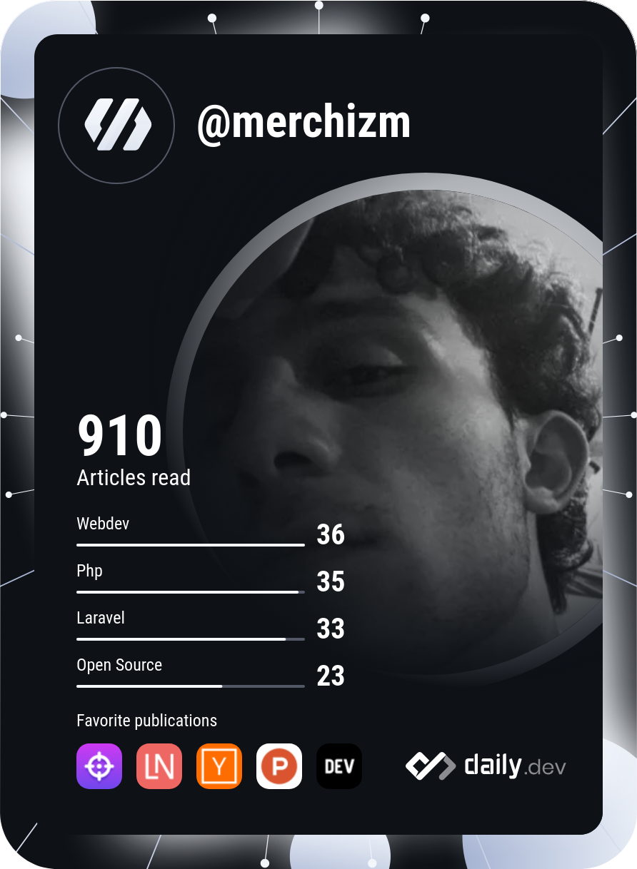 Meriç's Dev Card