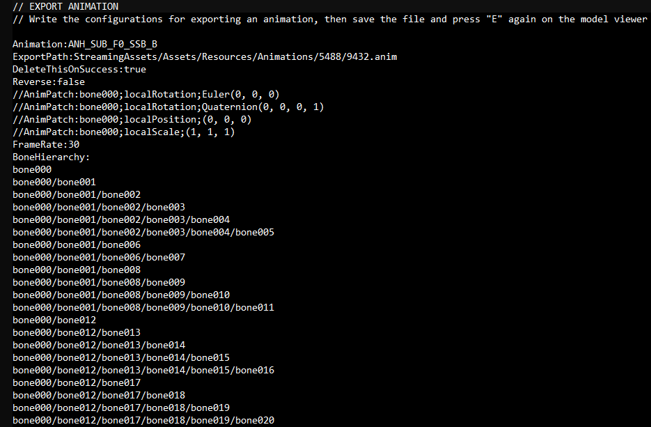ExportAnim