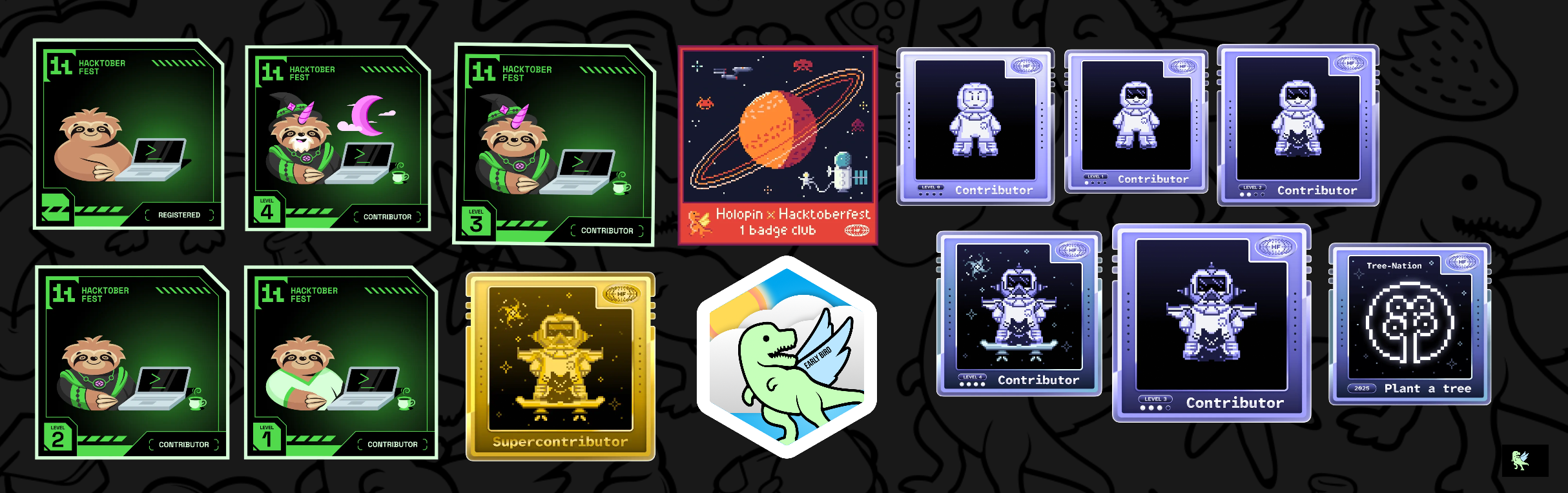 An image of @abhishekchamp879's Holopin badges, which is a link to view their full Holopin profile