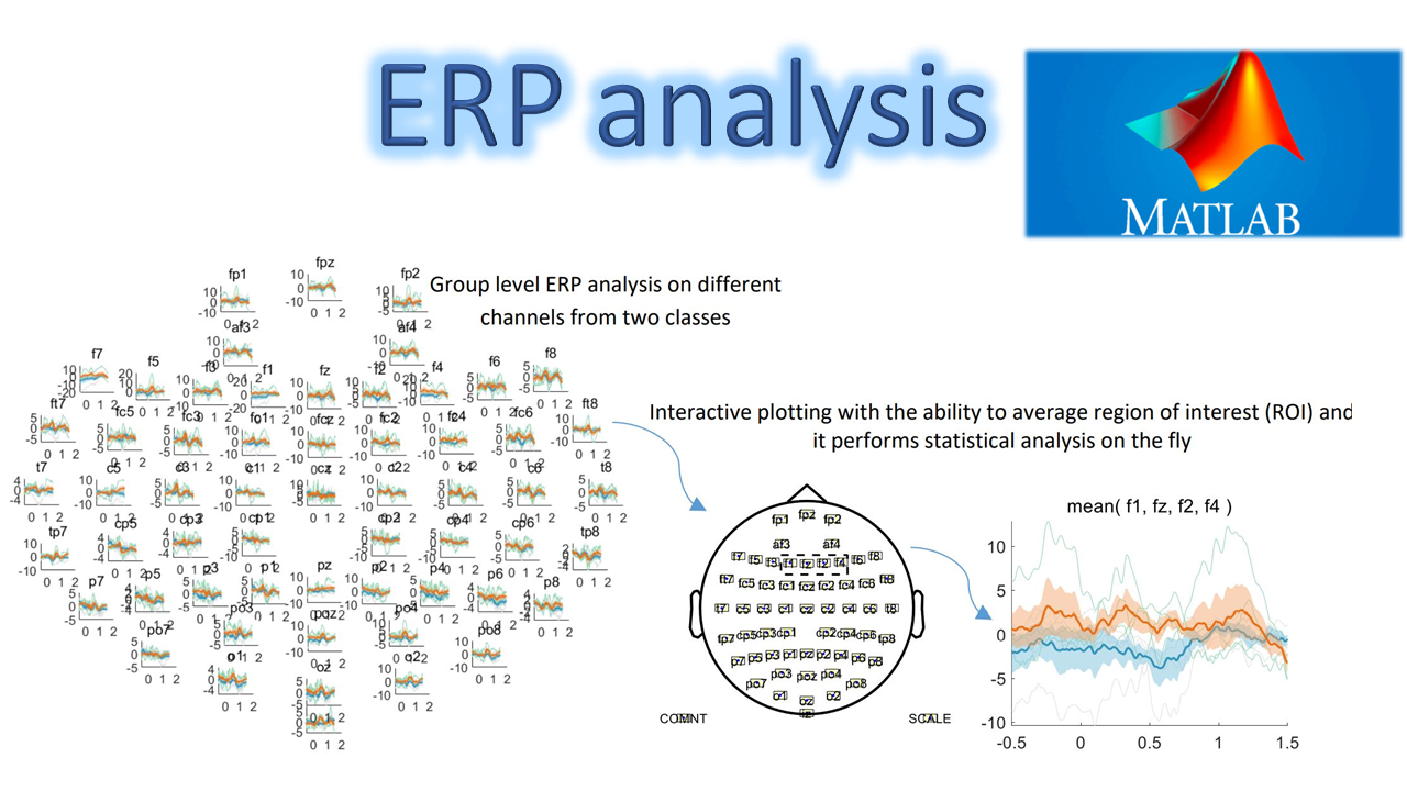 Step by step ERP analysis of EEG signals