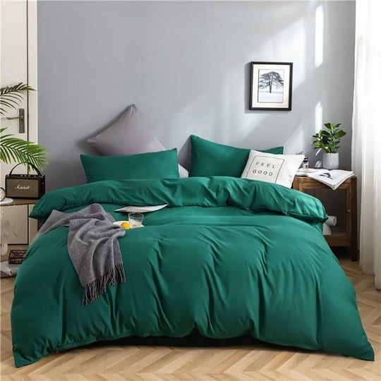 jumeey-dark-green-comforter-king-emerald-green-comforter-bedding-sets-king-size-men-women-hunter-gre-1