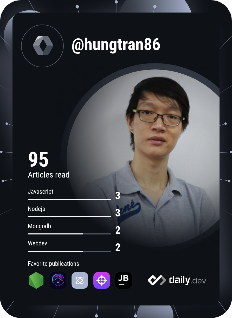 Hung's Dev Card