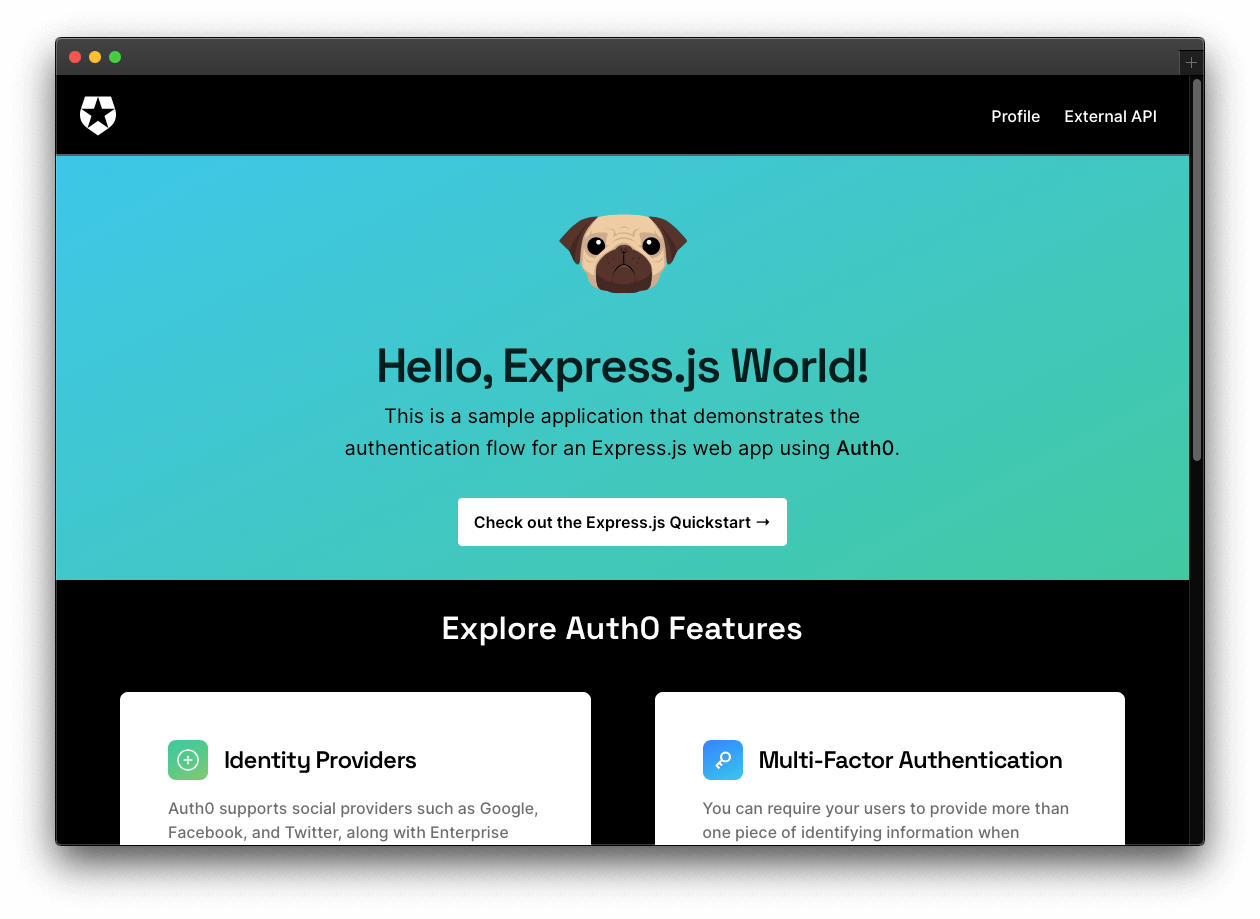 Hello, Express.js World!