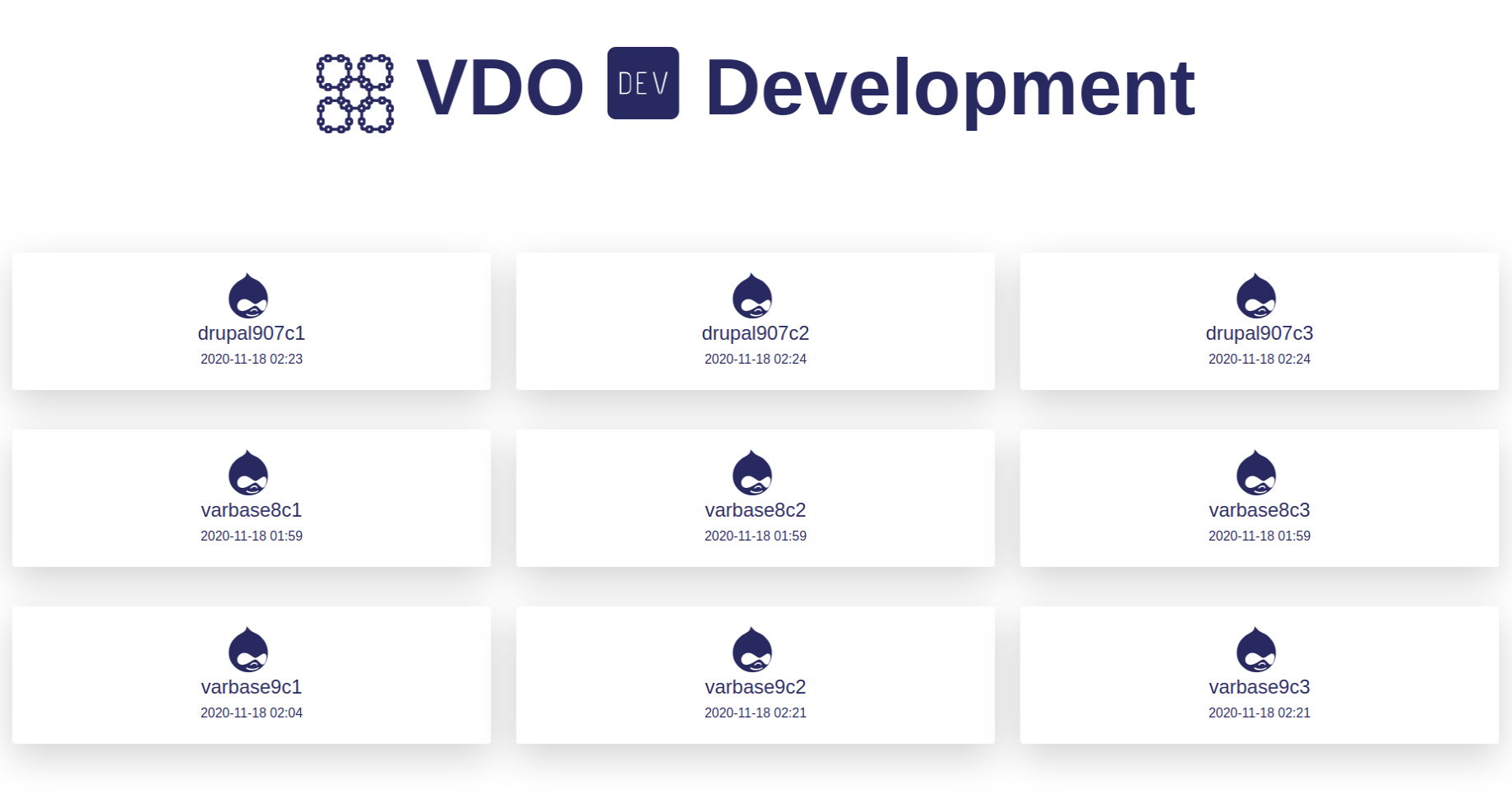 VDO DEV view