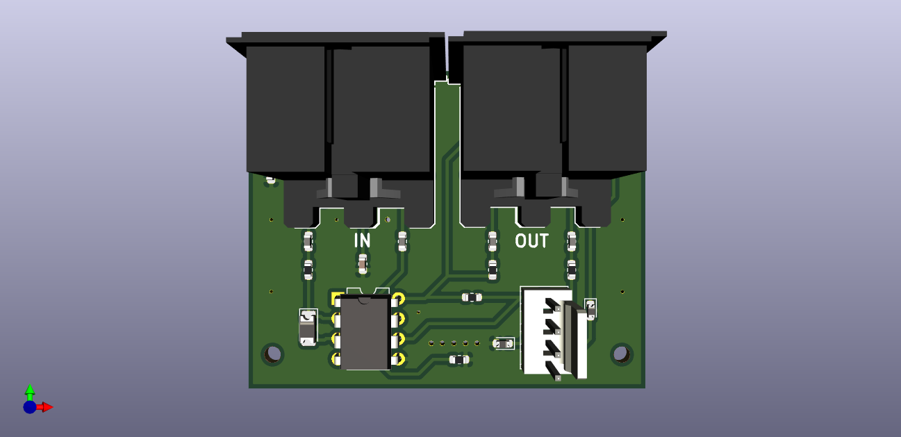 MIDI IO board